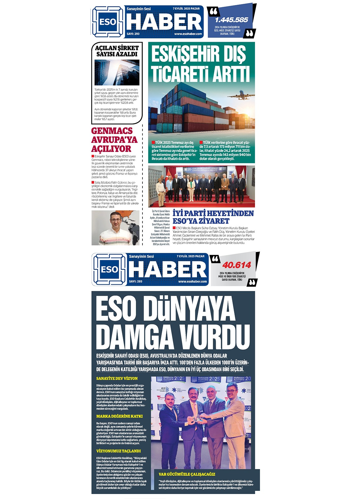 ESOHaber Günlük Dijital Gazete