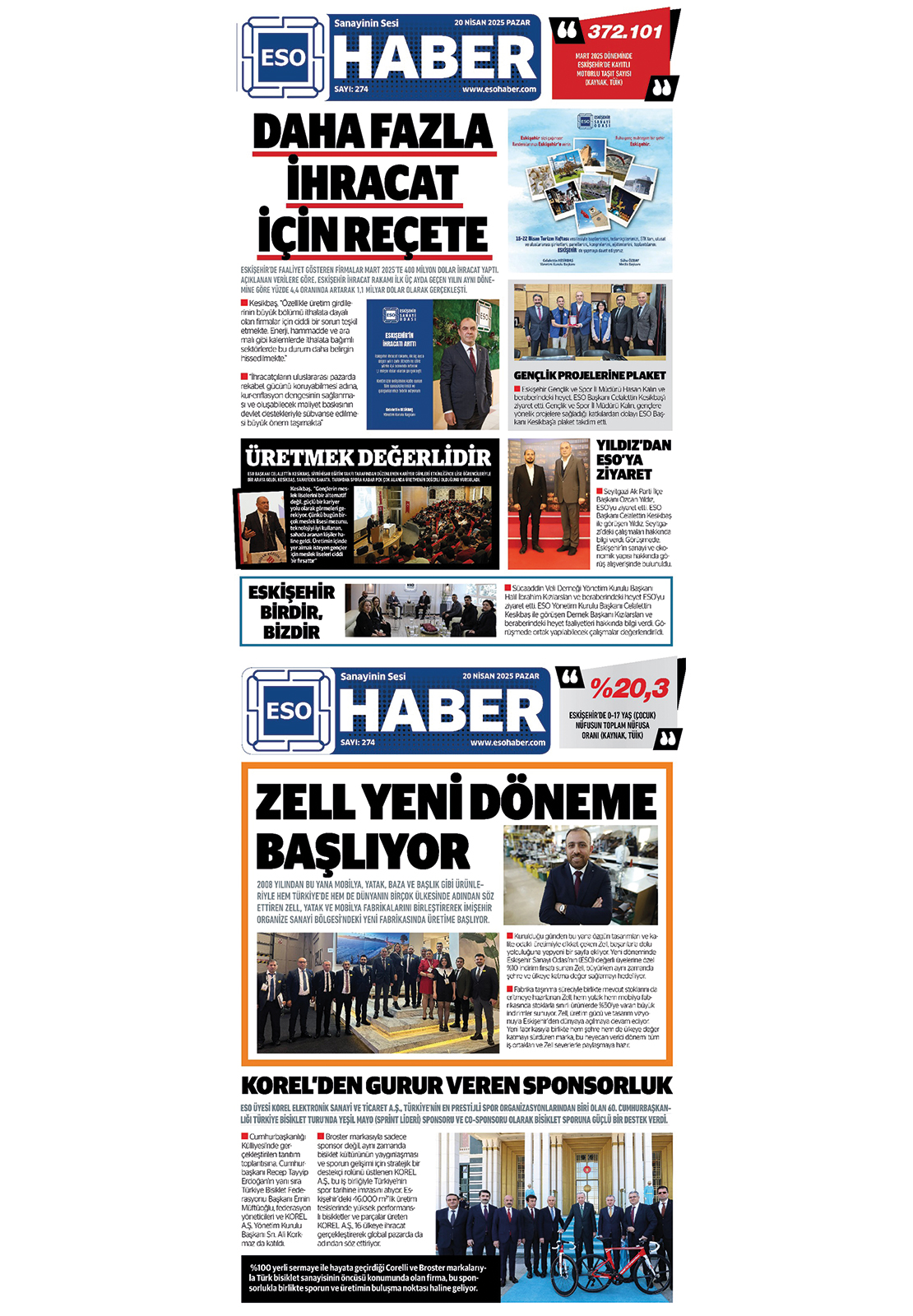 ESOHaber Günlük Dijital Gazete