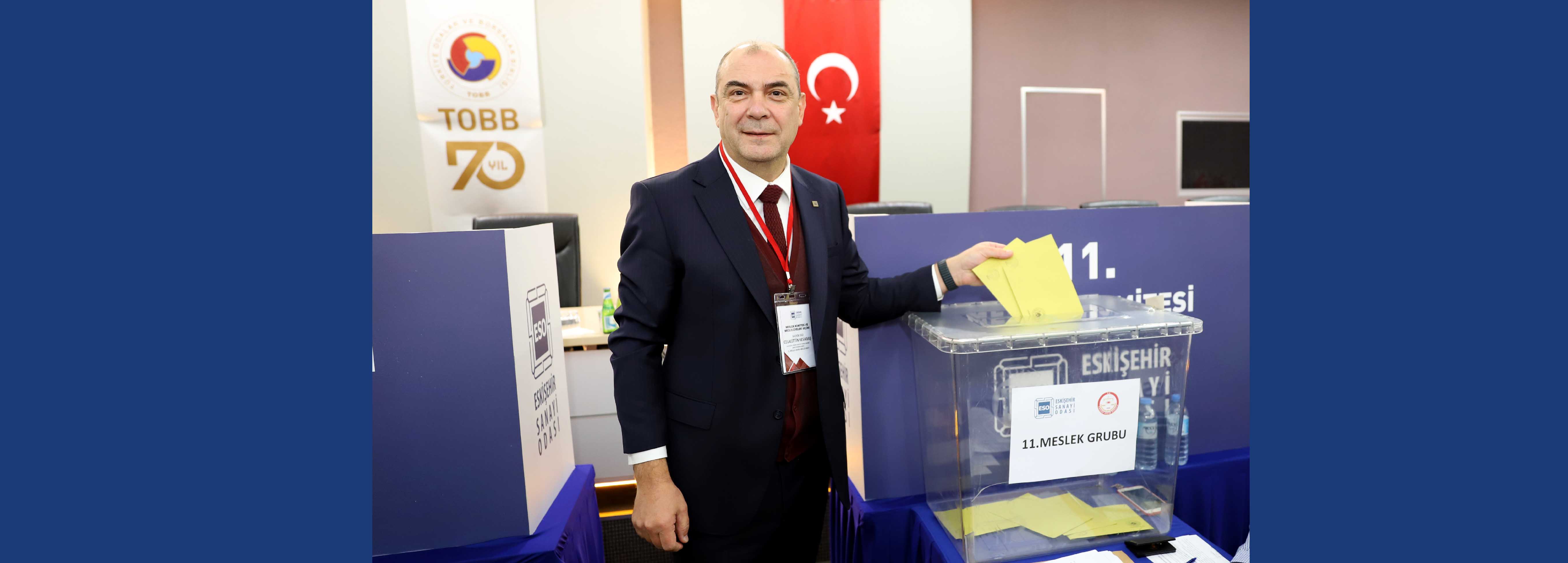 ESO Seçimleri başladı; Eskişehir ve Türkiye için çalışmaya devam edeceğiz