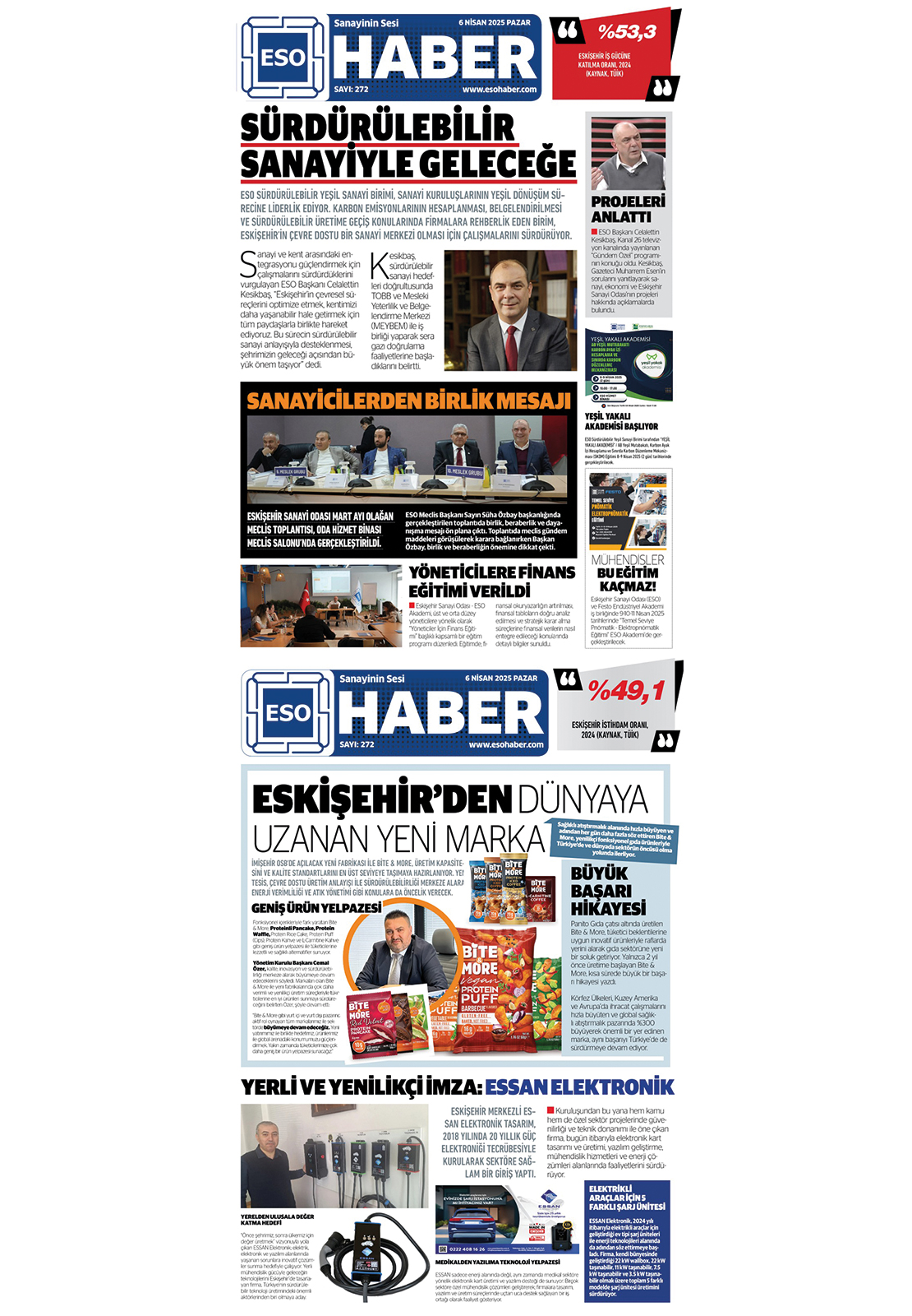 ESOHaber Günlük Dijital Gazete