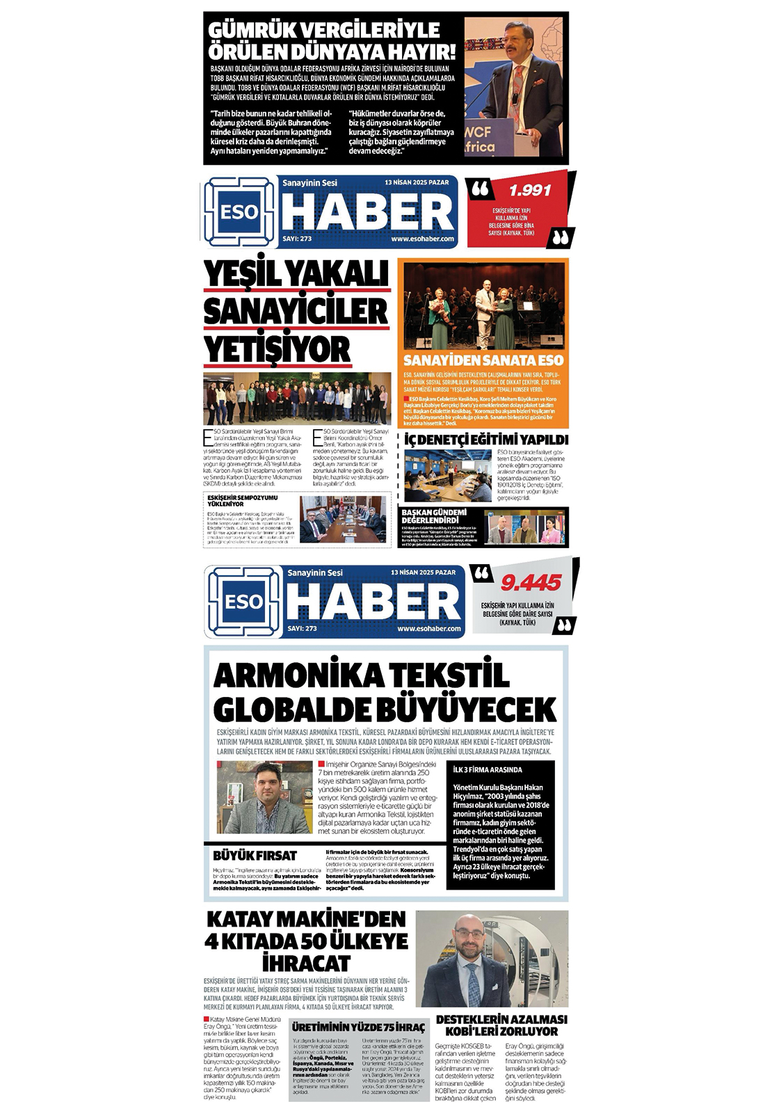 ESOHaber Günlük Dijital Gazete
