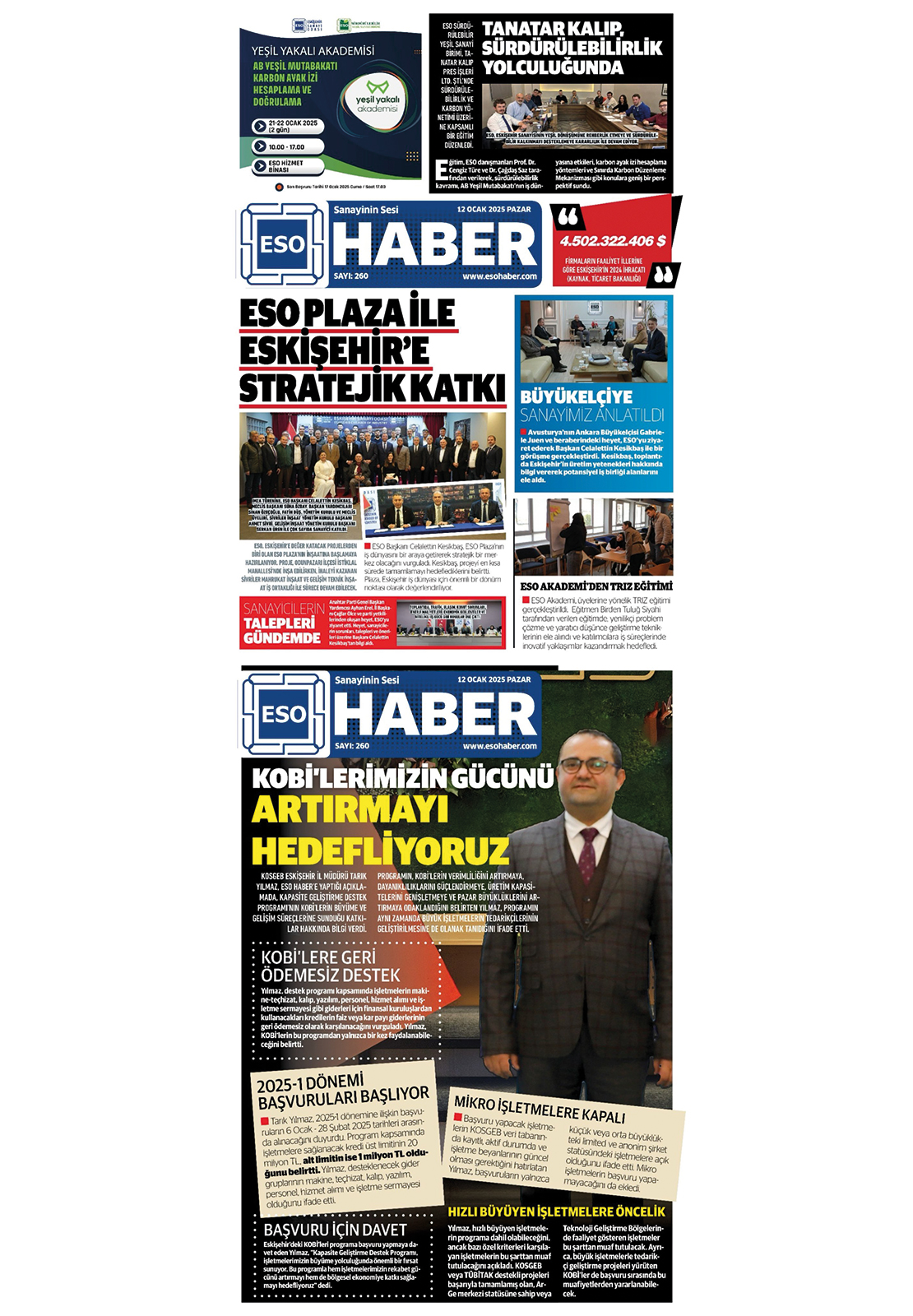 ESOHaber Günlük Dijital Gazete