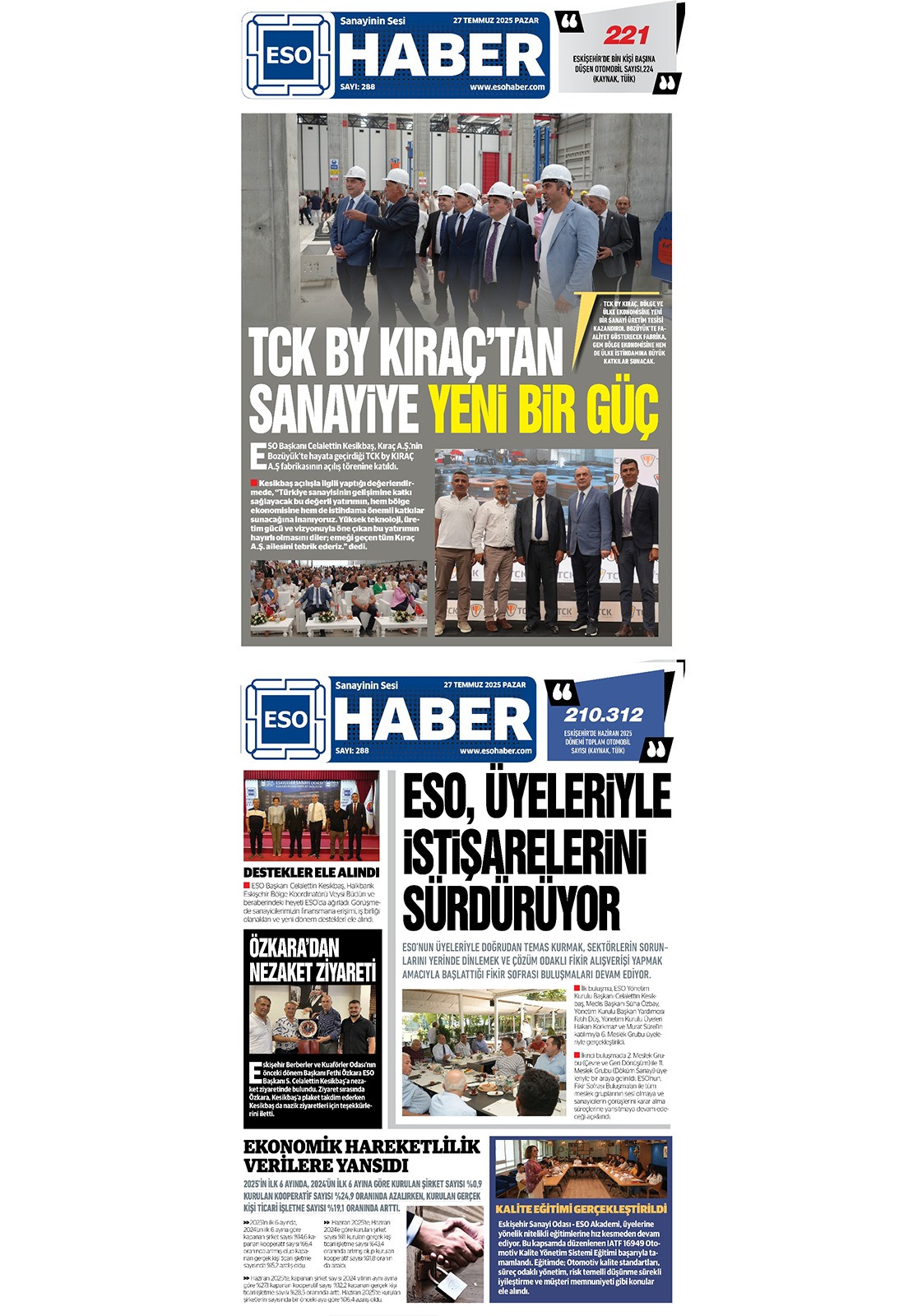 ESOHaber Günlük Dijital Gazete