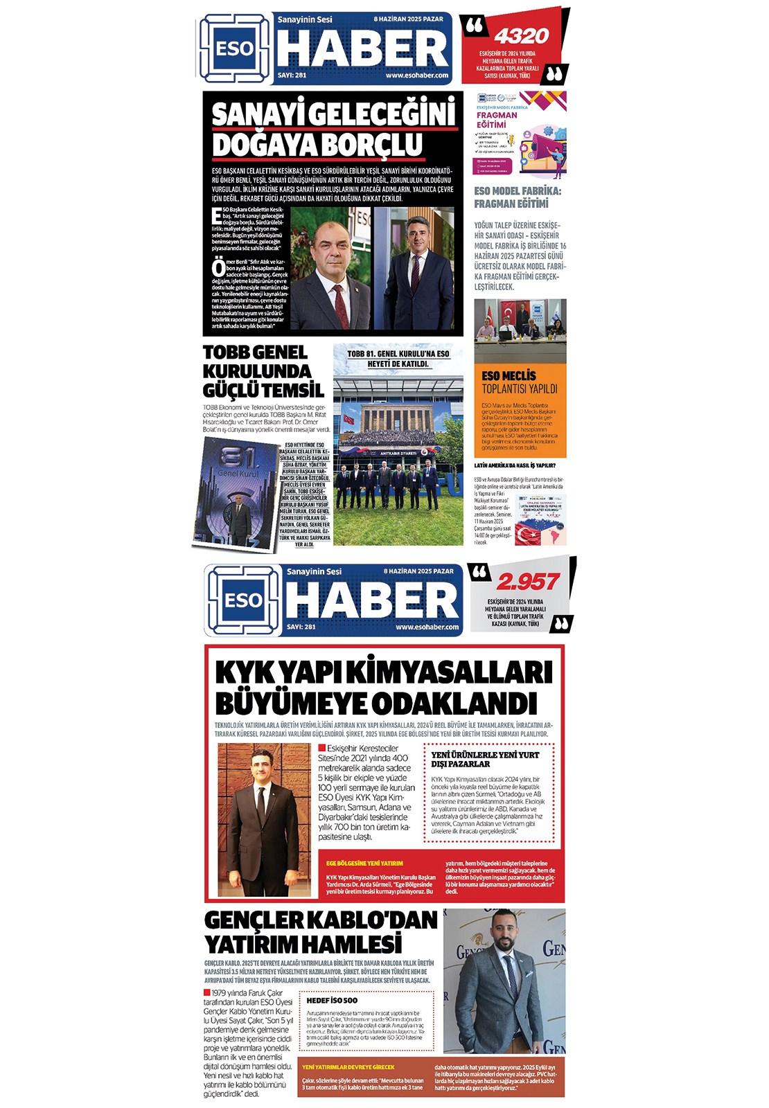 ESOHaber Günlük Dijital Gazete