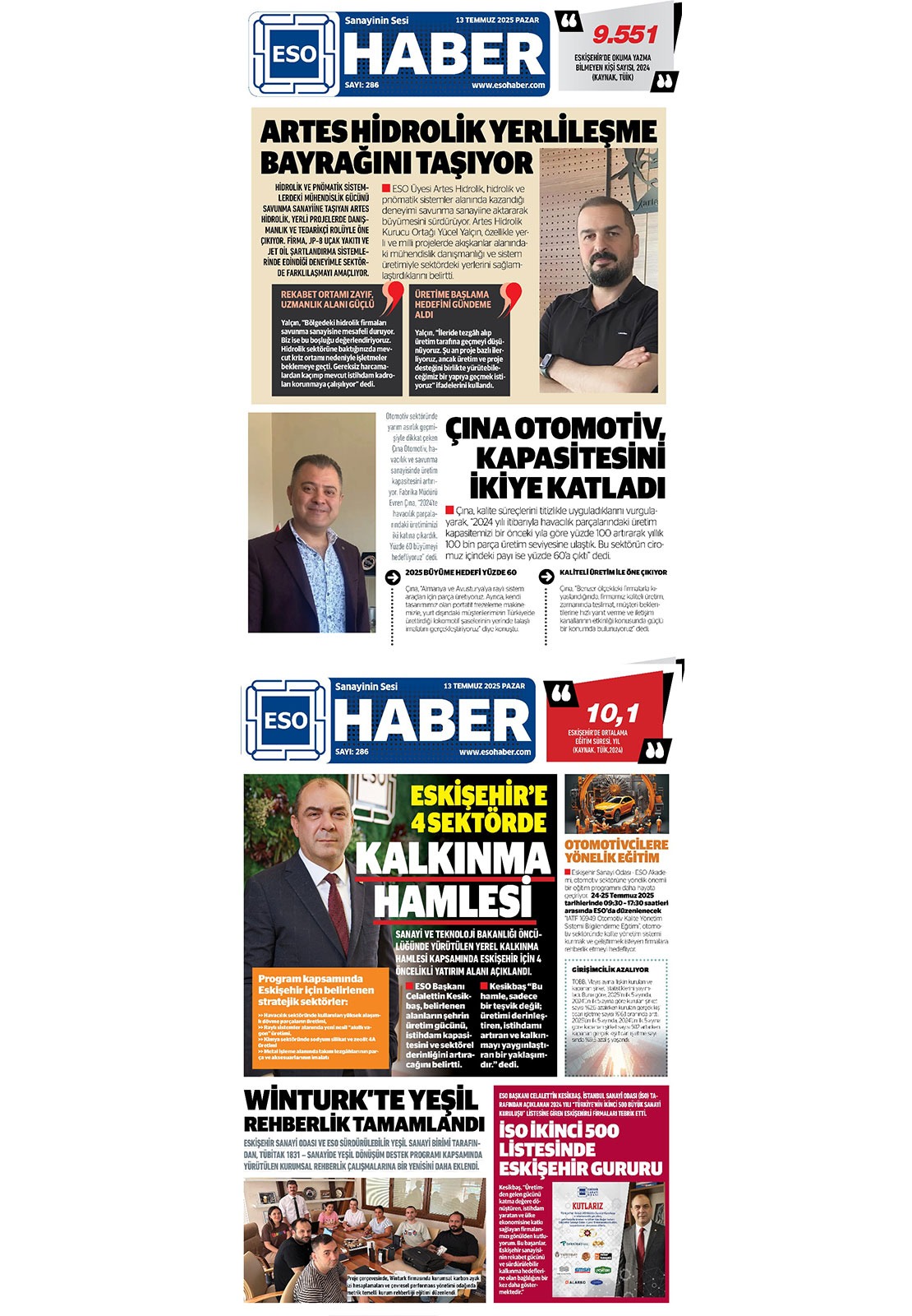ESOHaber Günlük Dijital Gazete