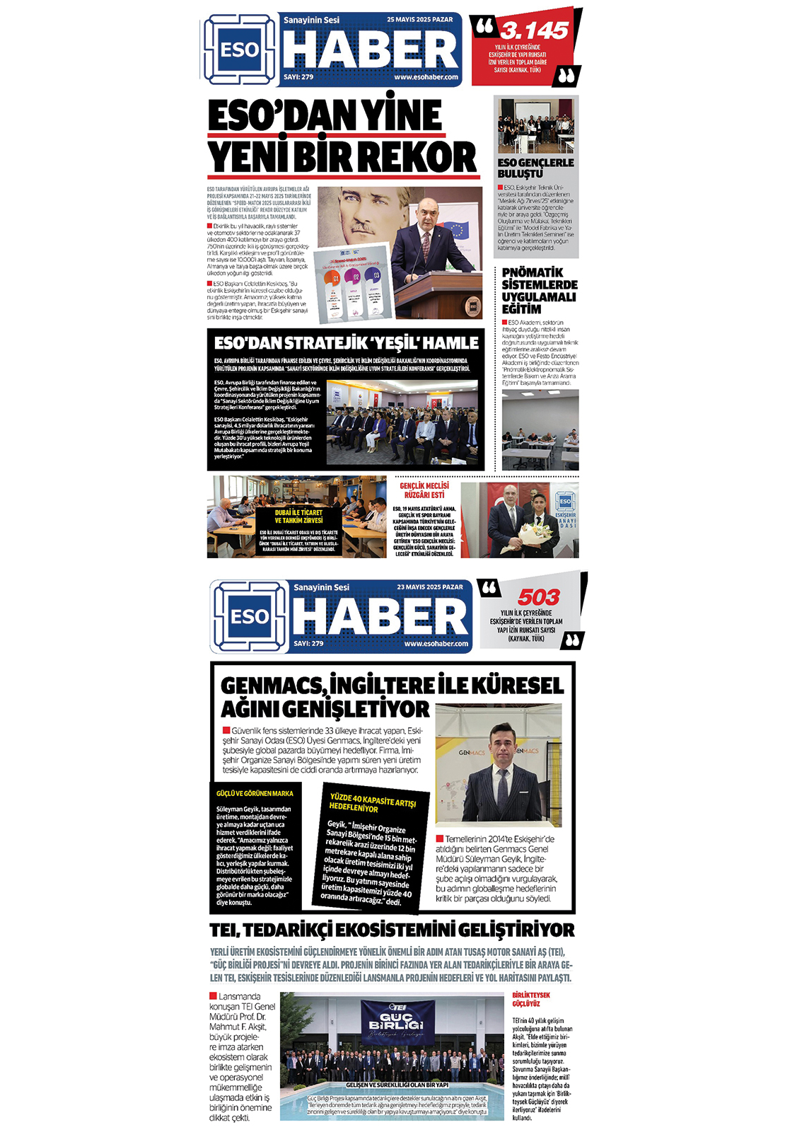 ESOHaber Günlük Dijital Gazete